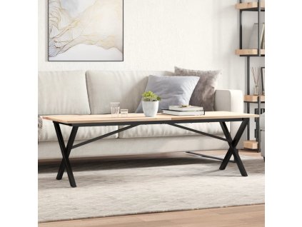 Nohy ke konferenčnímu stolu X rám 140 x 30 x 43 cm ocel 357902