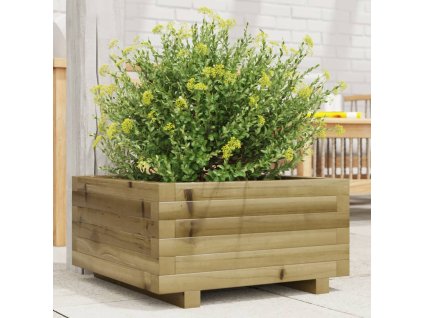 Zahradní truhlík 50 x 50 x 26,5 cm impregnované borové dřevo 847297