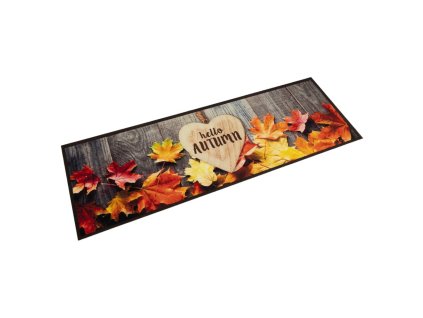 Kuchyňský koberec omyvatelný Podzim 45 x 150 cm samet 4005626