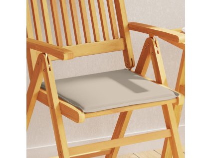 Podsedáky na zahradní nábytek 2 ks taupe 45x45x2 cm čtvercové 847722