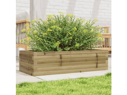 Zahradní truhlík 90 x 40 x 23 cm impregnované borové dřevo 847227