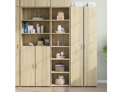 Skříň highboard dub sonoma 45 x 41 x 185 cm kompozitní dřevo 3281675