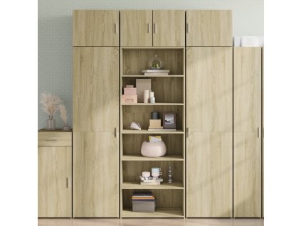 Skříň highboard dub sonoma 70 x 41 x 185 cm kompozitní dřevo 3281689