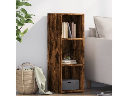 Příborník kouřový dub 30 x 41 x 93 cm kompozitní dřevo 846345