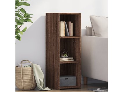 Příborník hnědý dub 30 x 41 x 93 cm kompozitní dřevo 846347