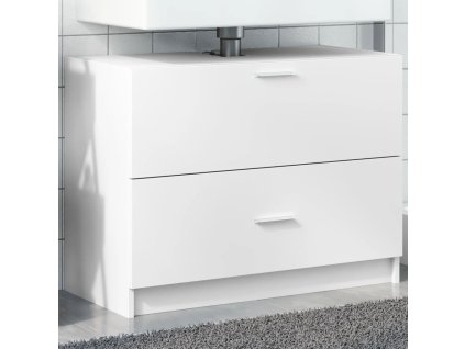 Skříňka pod umyvadlo bílá 78 x 37 x 59 cm kompozitní dřevo 848115