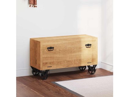 Botník 86 x 35 x 55 cm masivní mangovníkové dřevo 247658