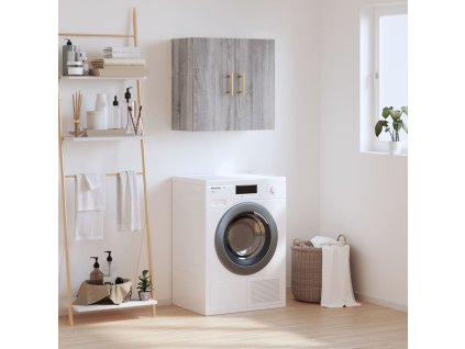 Nástěnná skříňka šedá sonoma 60 x 31 x 60 cm kompozitní dřevo 829954