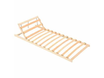 Lamelový rošt postele s 13 lamelami polohovací čelo 70 x 200 cm 327260