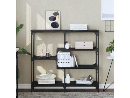 Konzolový stolek černý 103 x 32 x 95 cm kompozitní dřevo 833950