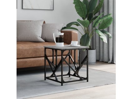 Konferenční stolek šedý sonoma 45x45x47,5 cm kompozitní dřevo 834123