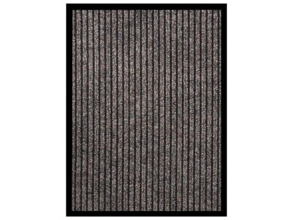 Rohožka pruhovaná béžová 40 x 60 cm 331601