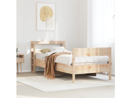 Postel bez matrace 75 x 190 cm masivní borovice 3306210