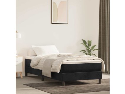 Taštičková matrace černá 80 x 220 x 20 cm samet 4016596