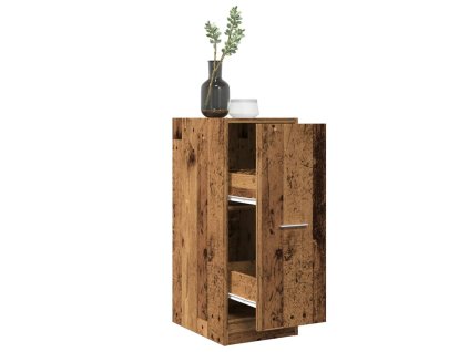 Skříňka na léky old wood 30 x 41 x 77,5 cm kompozitní dřevo 855158