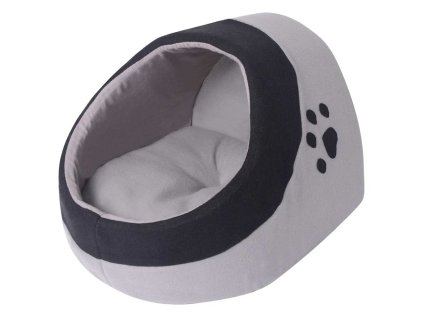 Kočičí pelíšek šedá a černá M 131368