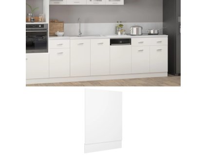 Panel do myčky "Lyon" bílý 45 x 3 x 67 cm, z umělého dřeva 802554