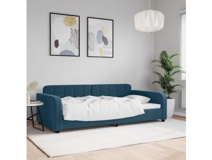 Válenda modrá 100 x 200 cm samet 354064