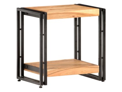 Odkládací stolek 40 x 30 x 40 cm masivní akáciové dřevo 320683