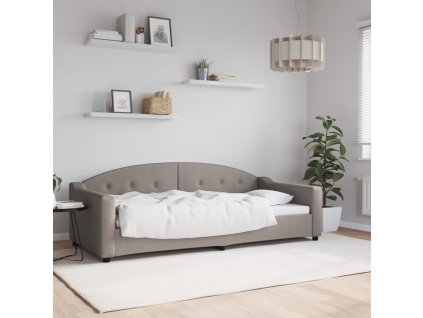 Válenda taupe 90 x 200 cm textil 354186