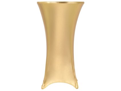 2 ks Elastické návleky na stůl zlaté 70 cm 133561
