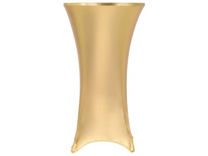 2 ks Elastické návleky na stůl zlaté 80 cm 133562