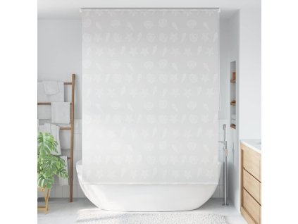 Sprchová roleta 140 x 240 cm vzor mořské hvězdice 142862