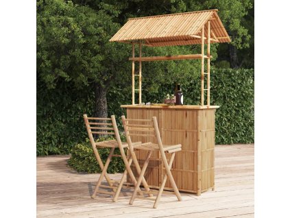 3dílný barový set bambus 341741