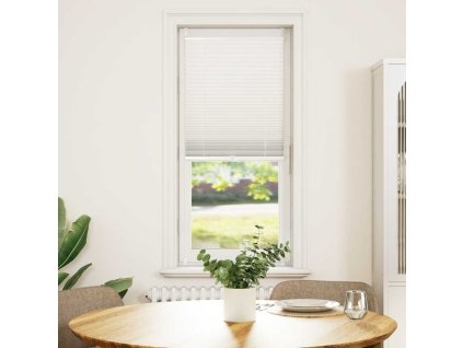 Plisovaná roleta 40 x 150 cm bílá 240587