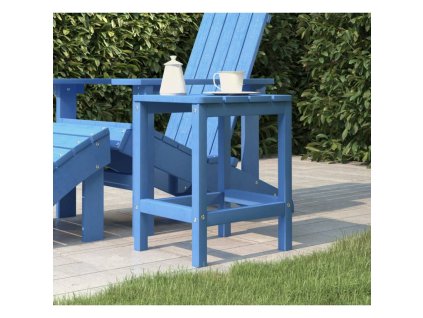 Zahradní stolek Adirondack akvamarínový 38 x 38 x 46 cm HDPE 318644