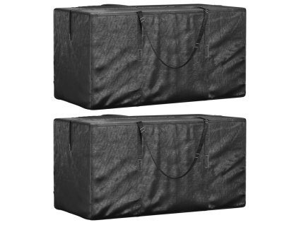 Úložný vaky na vánoční stromek 2 ks černé polyethylen 3195594
