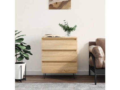 Příborník dub sonoma 60 x 35 x 70 cm kompozitní dřevo 827183