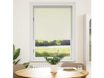 Zatemňovací roleta 124,4 x 175 cm, šířka látky 120 cm, krémově bílá 240124