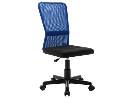 Kancelářská židle černá a modrá 44x52x100 cm síťovina textil 289511