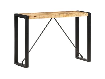 Konzolový stolek 110 x 35 x 76 cm masivní mangovníkové dřevo 285945