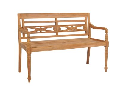Lavice Batavia 120 cm teak 43052