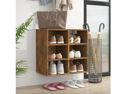 Botník kouřový dub 52,5 x 30 x 50 cm 820508