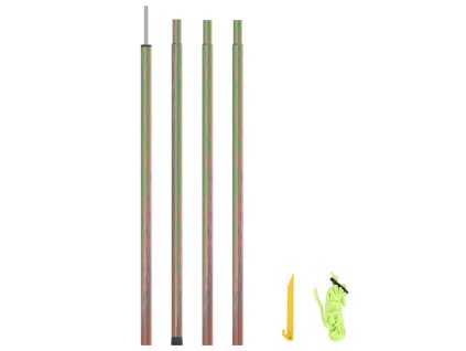 Sloup pro stínící plachtu 250 cm pozinkovaná ocel 315222