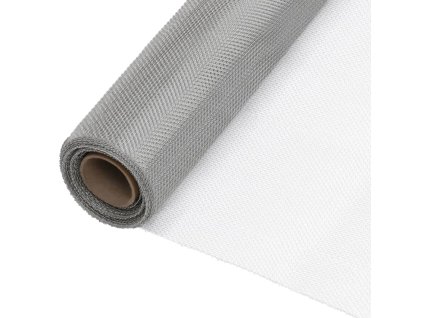 Síť proti hmyzu nerezová ocel 60 x 500 cm stříbrná 150889