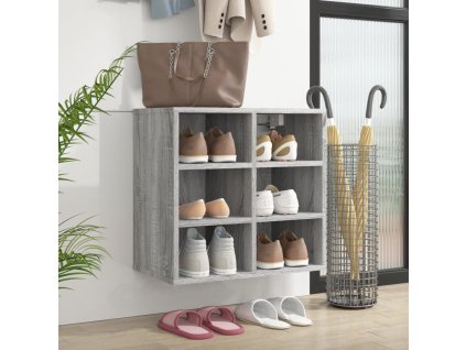 Botník šedý sonoma 52,5 x 30 x 50 cm 820510