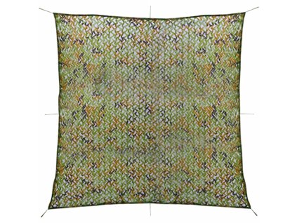 Maskovací síť s úložným pytlem, 6 x 6 m 91415