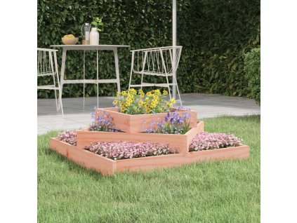 Truhlík 83 x 83 x 27 cm masivní dřevo douglasky 823883