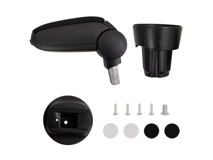 Loketní opěrka do auta černá 13 x 33 x (33–49) cm ABS 154672