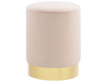 Stolička meruňková a zlatá samet 28 x 36 cm 249836