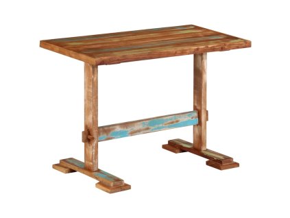 Jídelní stůl 110 x 55 x 78 cm masivní recyklované dřevo 374903