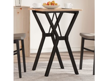 Nohy k jídelnímu stolu Y rám 50 x 40 x 73 cm ocel 357928