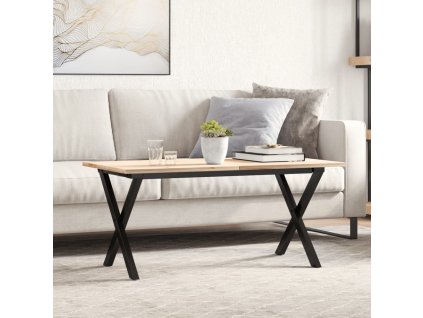 Nohy ke konferenčnímu stolu X rám 70 x 30 x 43 cm ocel 357898