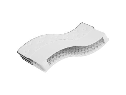 Matrace s bonnellovými pružinami medium 90 x 200 cm 372955