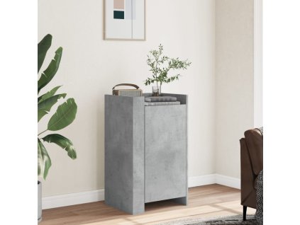 Příborník betonově šedý 45 x 35 x 75 cm kompozitní dřevo 848398