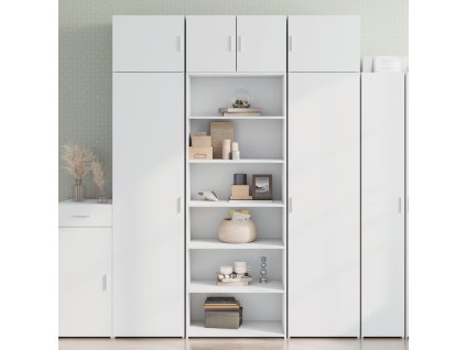 Skříň highboard bílá 70 x 41 x 185 cm kompozitní dřevo 3281687